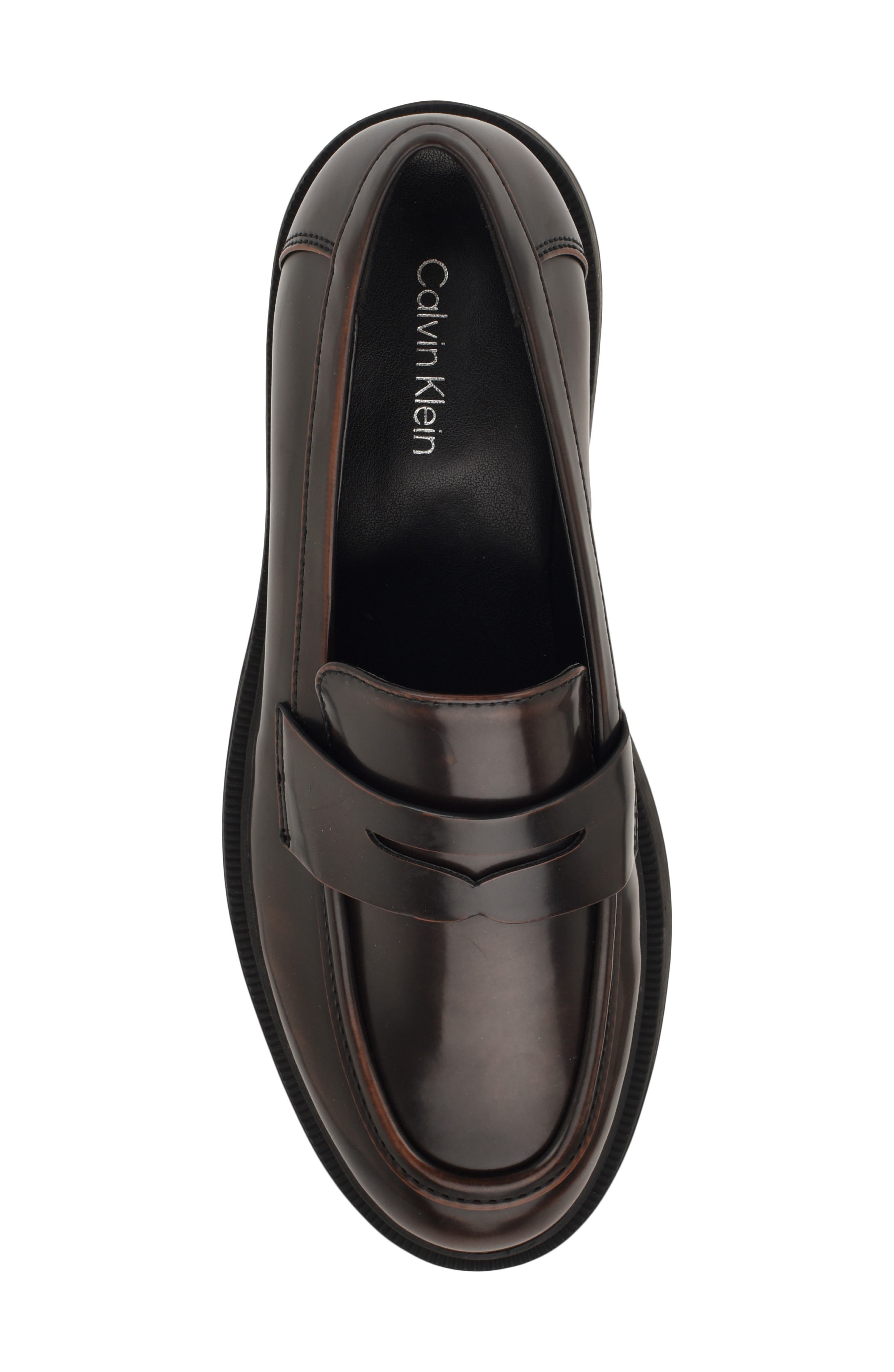 Otinya Penny Loafer, Alternate, color, BROWN