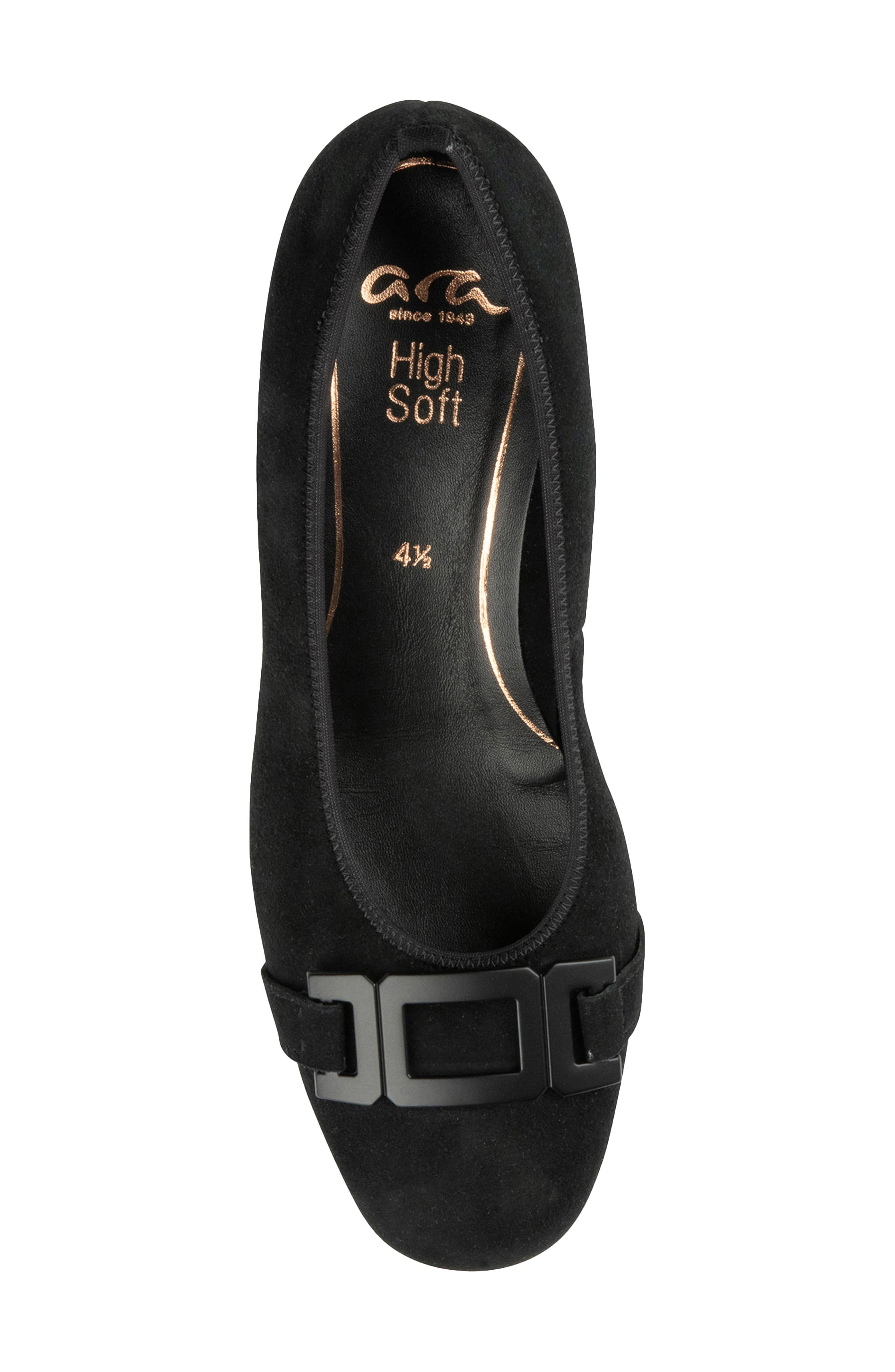 Gallant 2 Pump, Alternate, color, BLACK/SUEDE