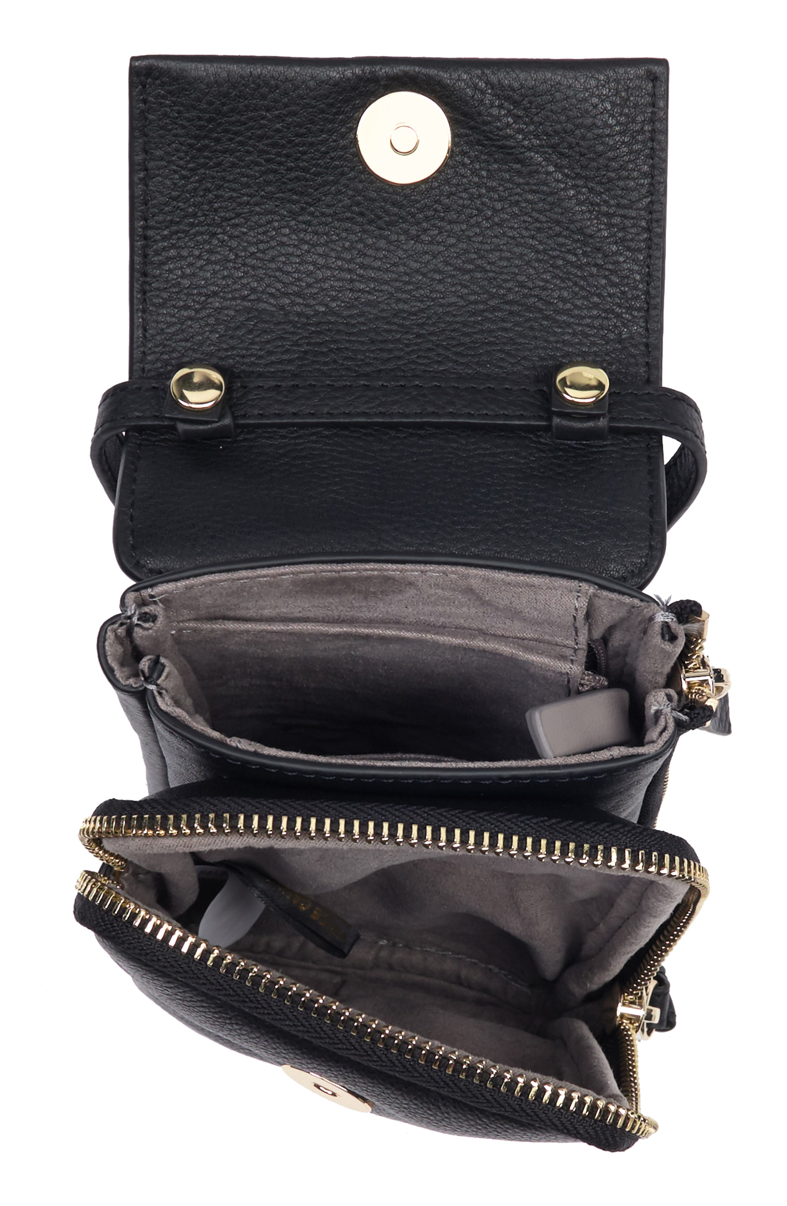 Vince Camuto Cory Leather Phone Crossbody Bag, Alternate, color, 