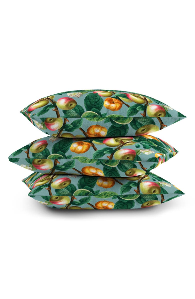 Deny Designs Spring & Summer Throw Pillow, Alternate, color, Green