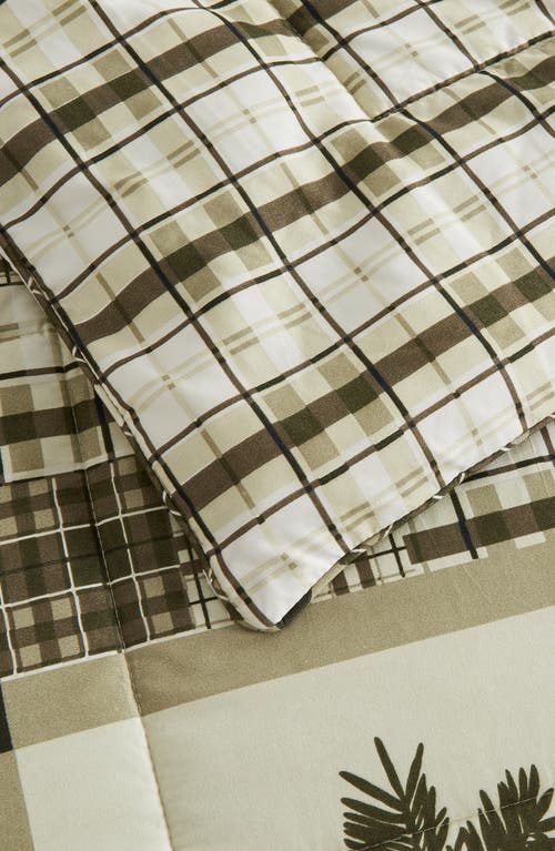 Woven & Weft Lodge Comforter Set In Green