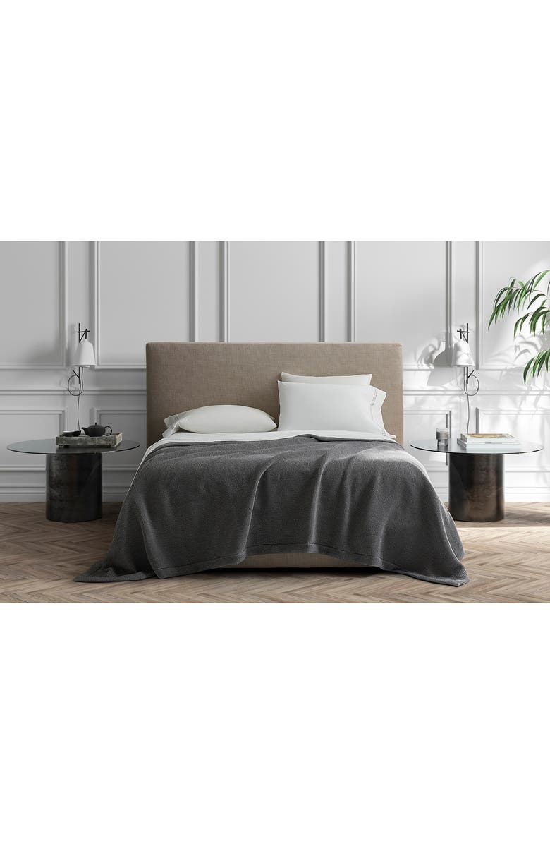 Matouk Ando Cotton Blanket, Alternate, color,