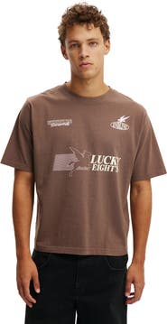 Cotton On Men's Cropped Fit Graphic T-Shirt