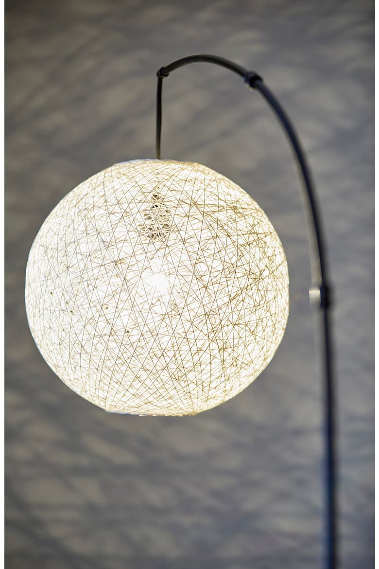Havana Arc Floor Lamp, Alternate, color, BRONZE