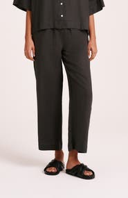 Nude Lucy Lounge Linen Crop Pant
