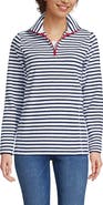 Lands' End Anyweather Fleece Quarter Zip Pullover