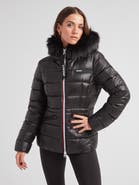JACK1T R4D Faux Fur Tricolore Racer Jacket