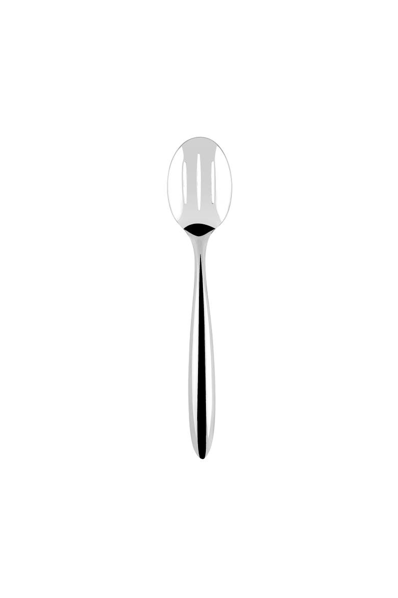 Tempo Slotted Spoon, 13.5-Inch, Stainless Steel, Alternate, color, Silver