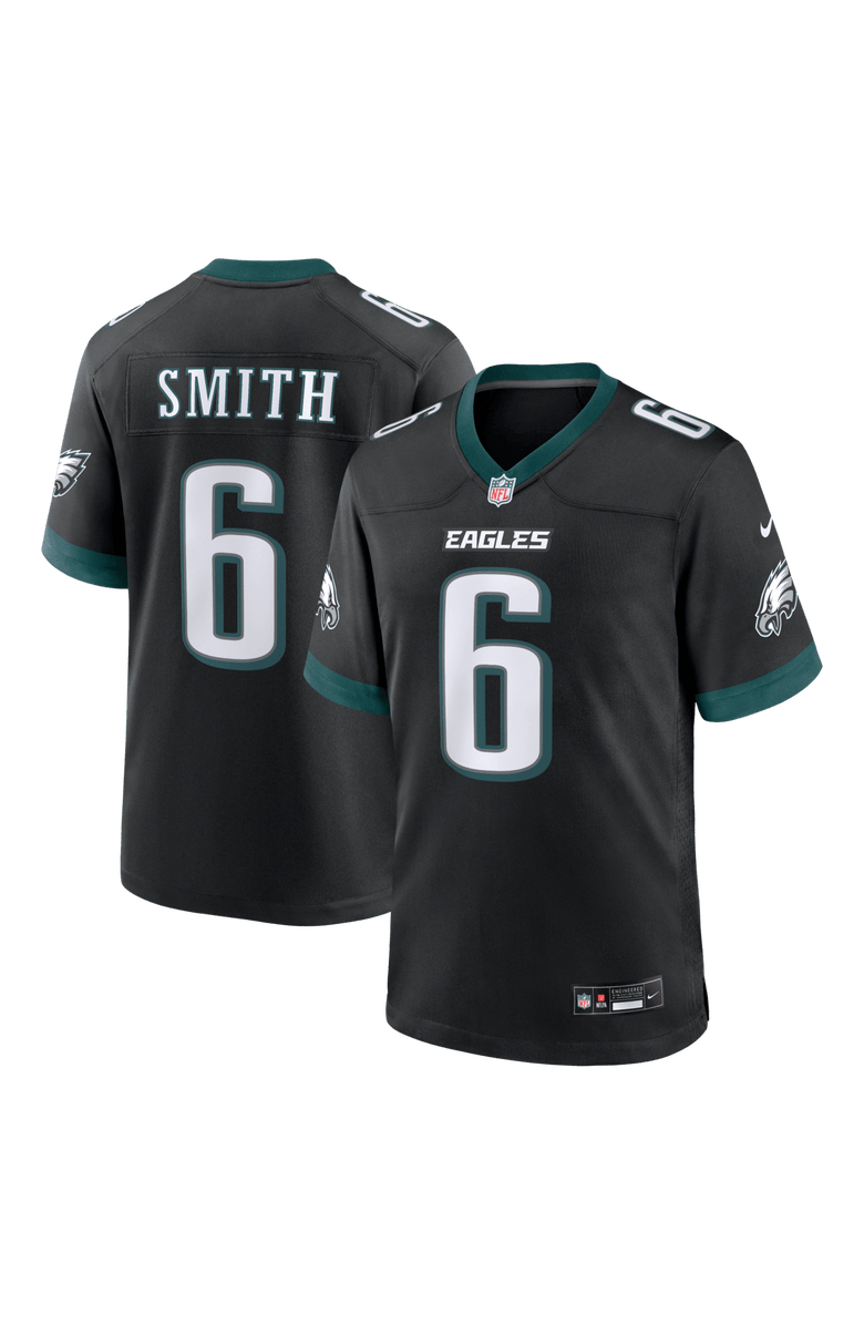 Nike Men's Nike DeVonta Smith  Black Philadelphia Eagles Alternate Game Jersey, Main, color, Black