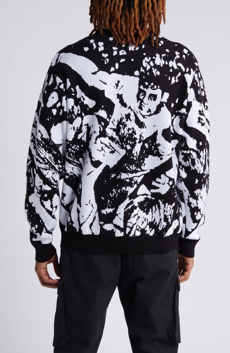 Obey Crowd Surfing Sweater, Alternate, color,