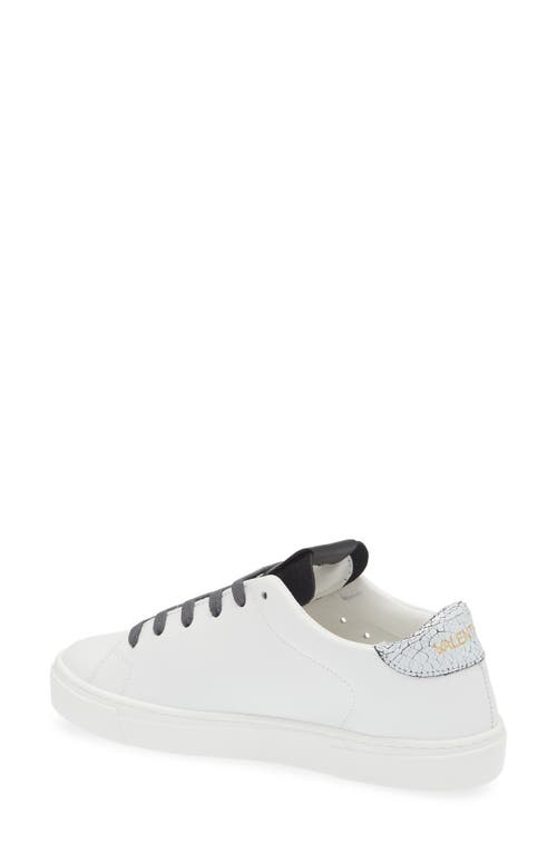 Valentino By Mario Valentino Laura Low Top Sneaker In White
