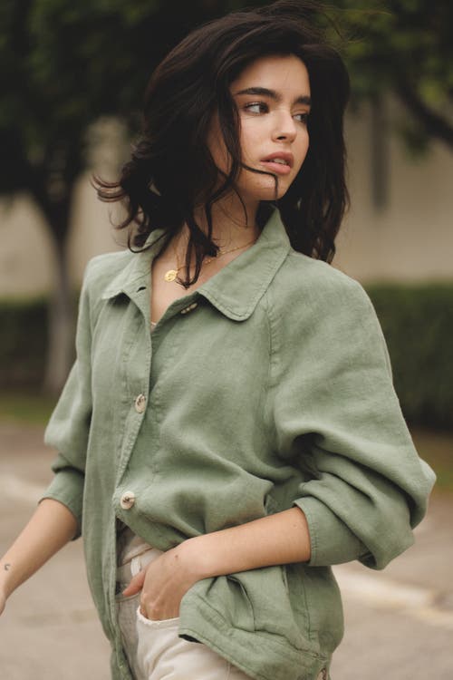 Vir Vita Béatrice Jacket In Green