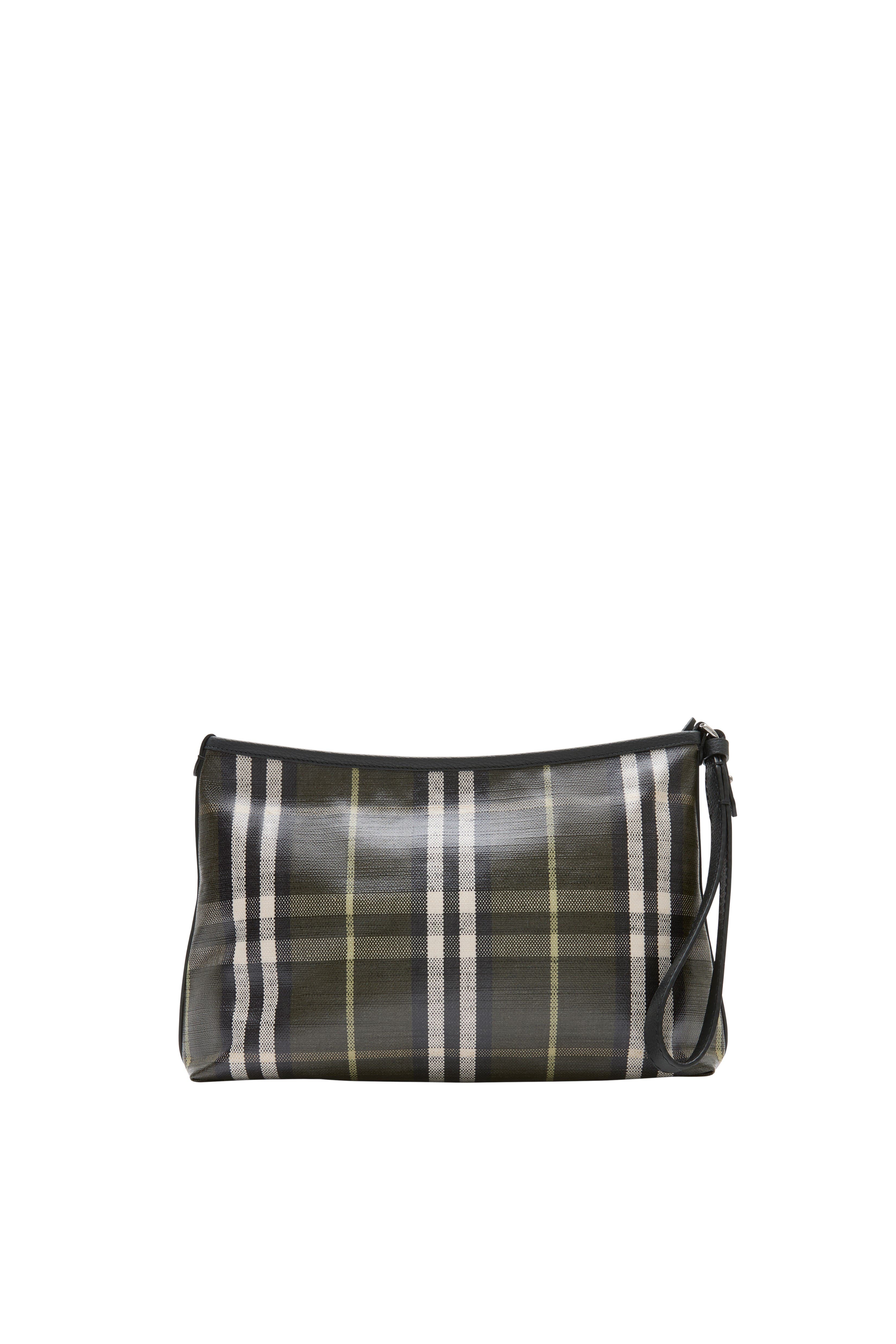 Burberry Highlands Pouch, Alternate, color, Thicket Green