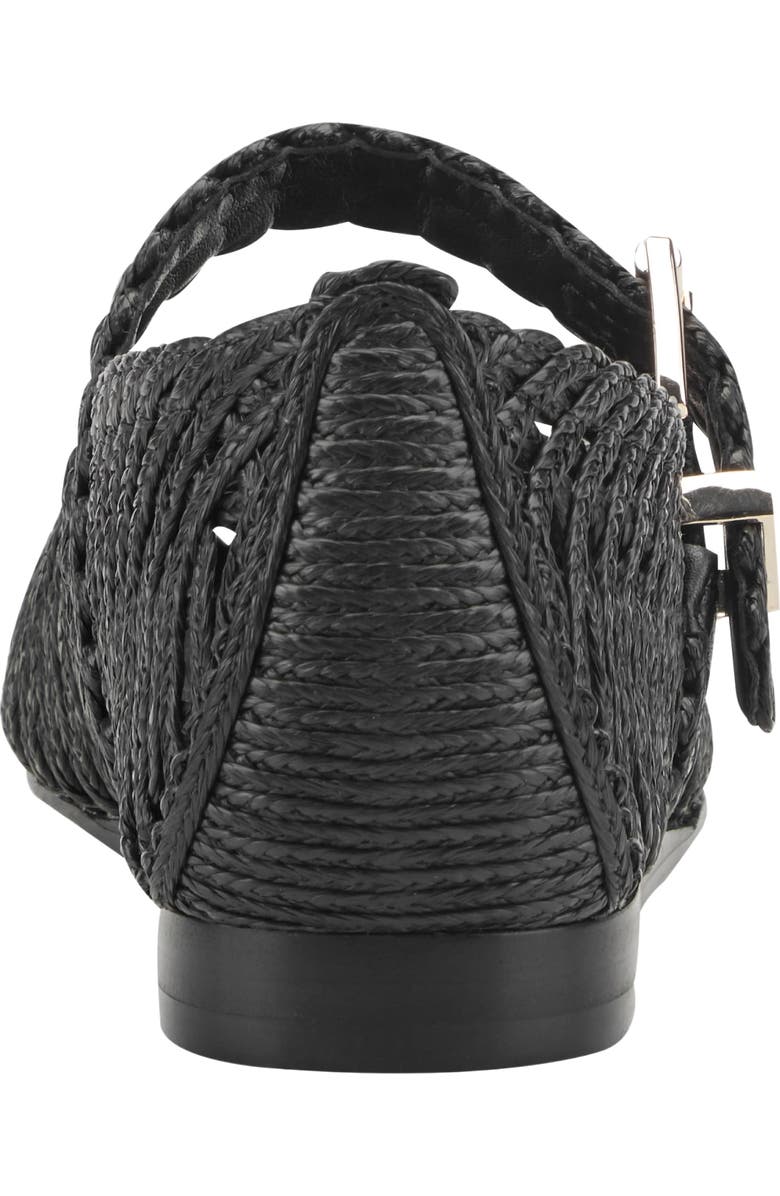 Marc Fisher LTD Emillia Mary Jane Flat, Alternate, color, Black