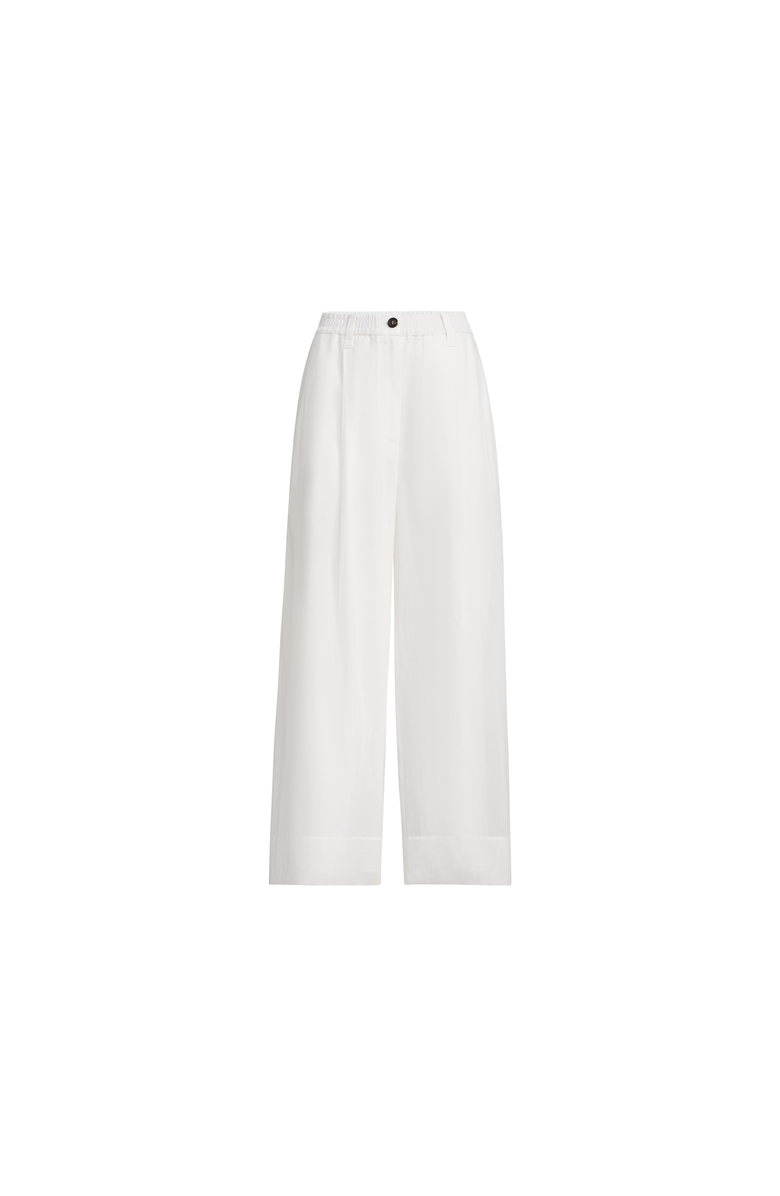 Brunello Cucinelli Boxy pleated trousers, Main, color, White