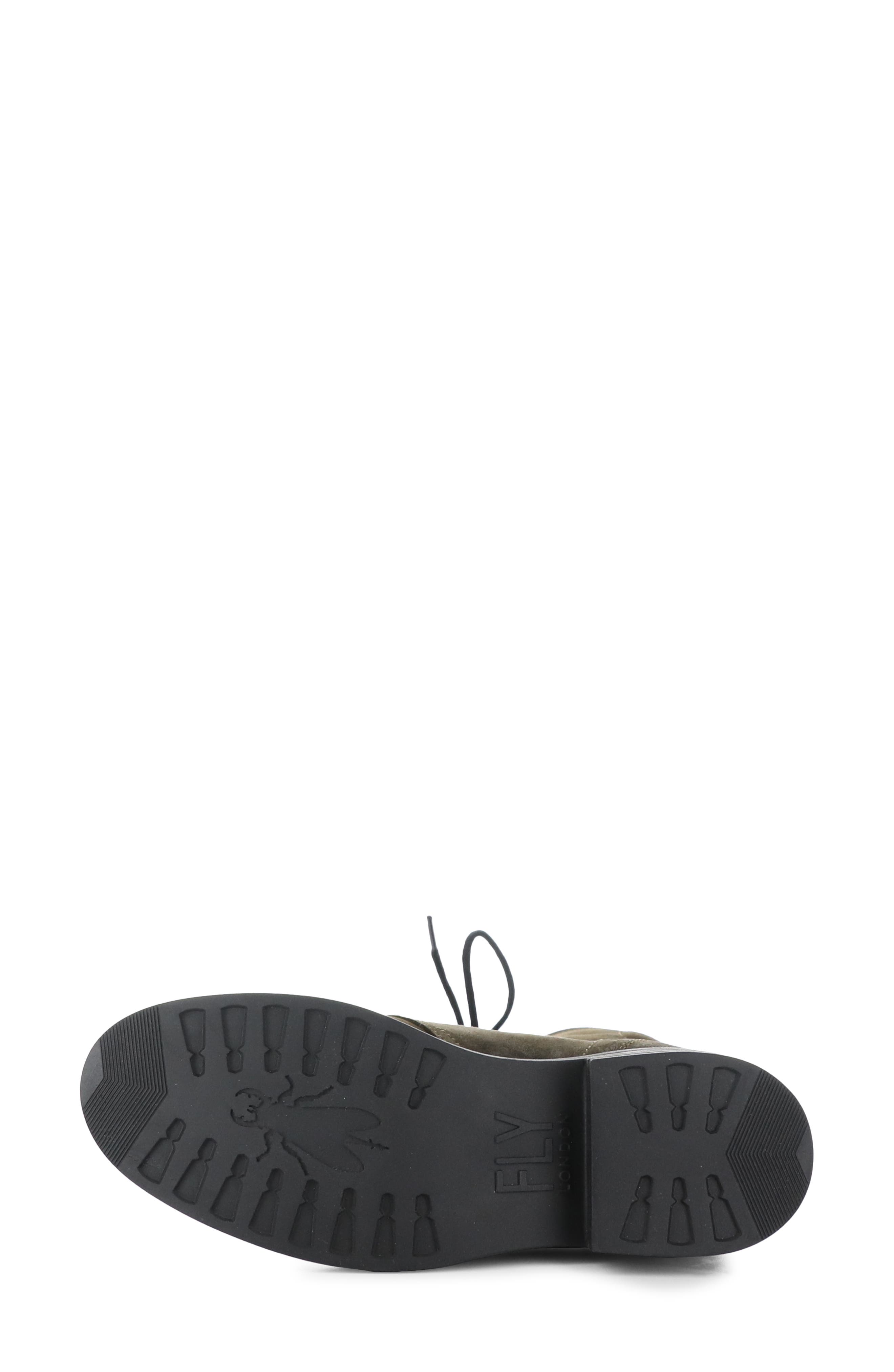 Fly London Knot Suede Combat Boot (Women) | Nordstromrack