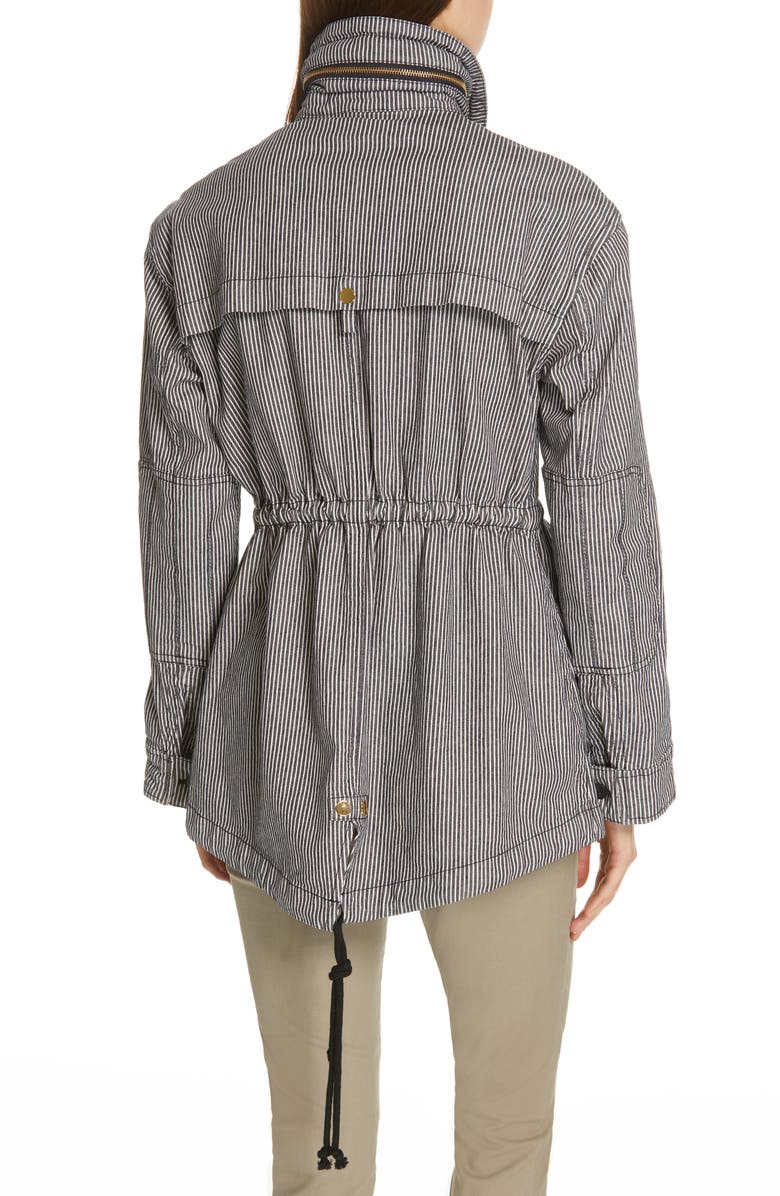 ATM Anthony Thomas Melillo Railroad Stripe Field Jacket, Alternate, color, 