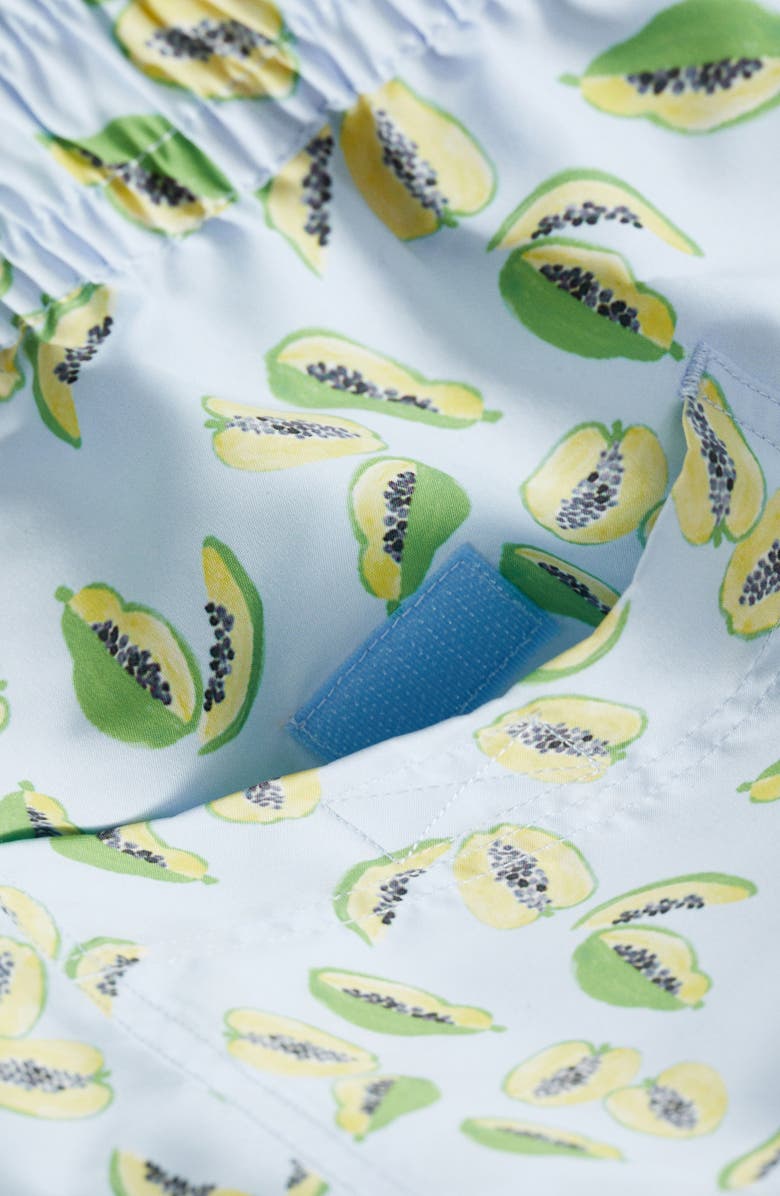 MANGO Fruits Swim Trunks, Alternate, color, Sky Blue