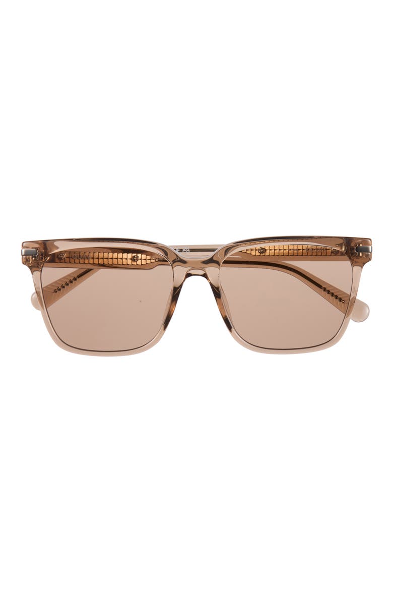 Recap 56mm Small Square Sunglasses, Main, color, SAND/ TAN