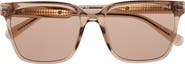 QUAY Recap 56mm Small Square Sunglasses