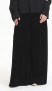 DELUC Daisy Velvet Wide Leg Pants