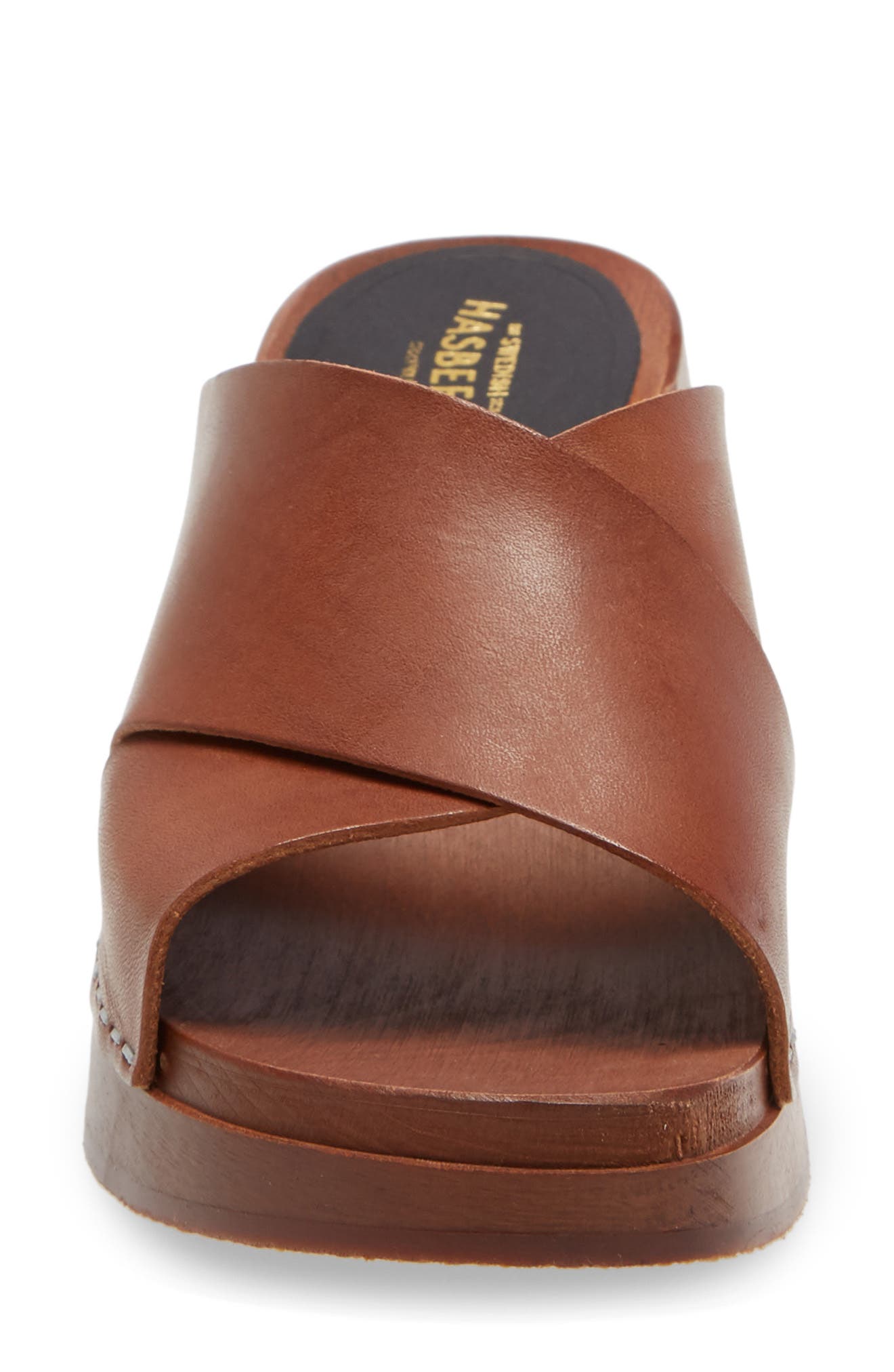 Swedish Hasbeens Anette Platform Slide Sandal, Alternate, color, 