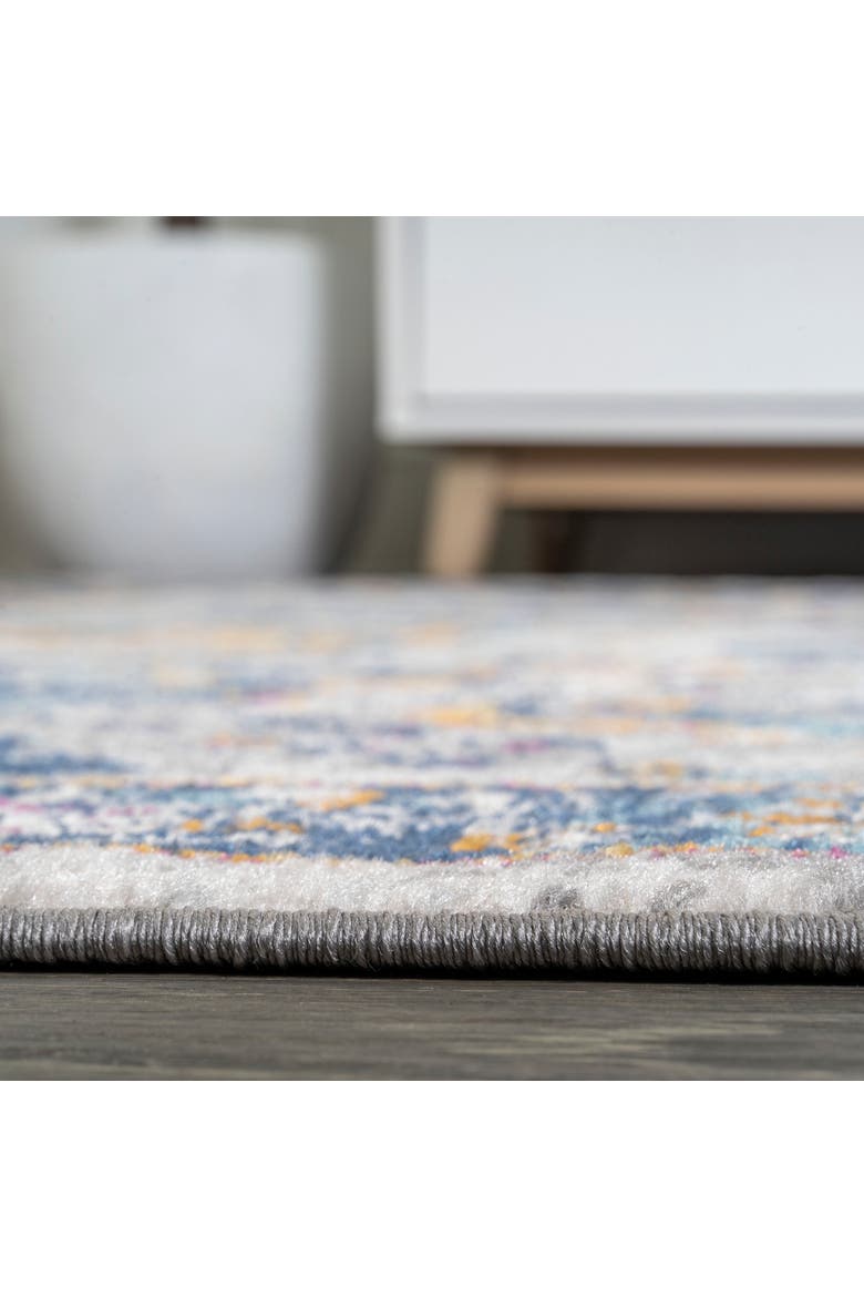 Izil Modern Persian Area Rug, Alternate, color, Light Gray/Blue