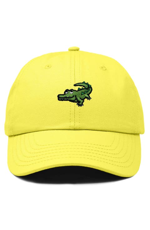 Alligator Embroidered Wildlife Cap