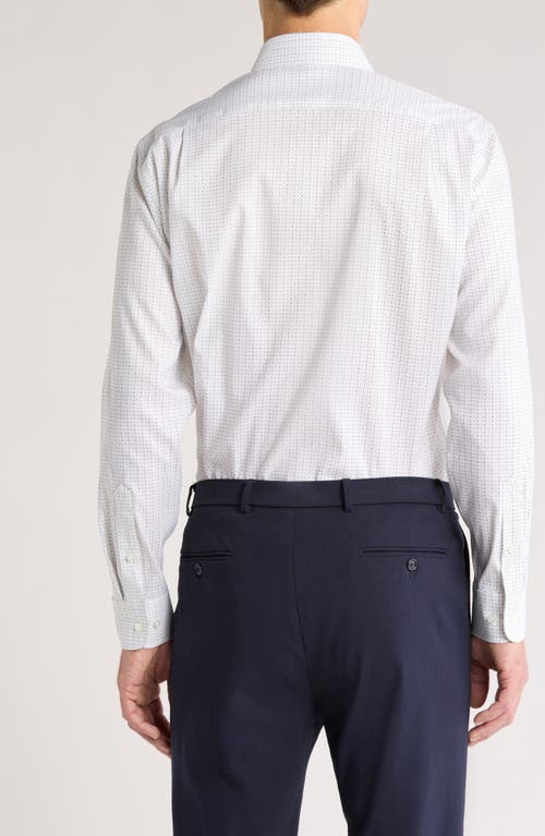 Nordstrom Trim Fit Performance Dress Shirt In White