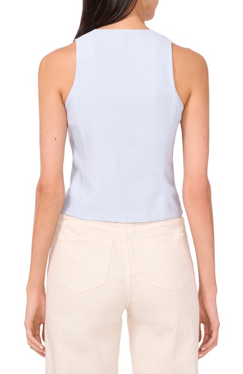 1.state Buton-up Vest In Angel Blue