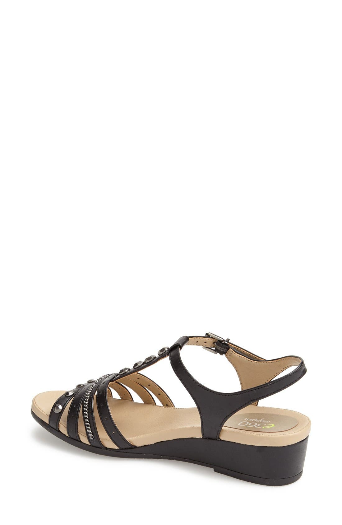 evolve Easy Spirit 'e360 - Baybird 3' Studded Ankle Strap Sandal (Women ...