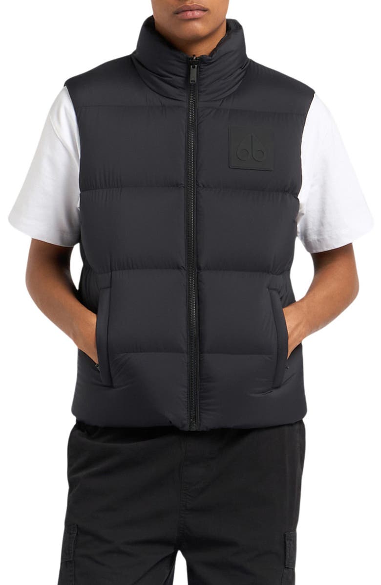 Moose Knuckles King Reversible Down Puffer Vest, Main, color, 