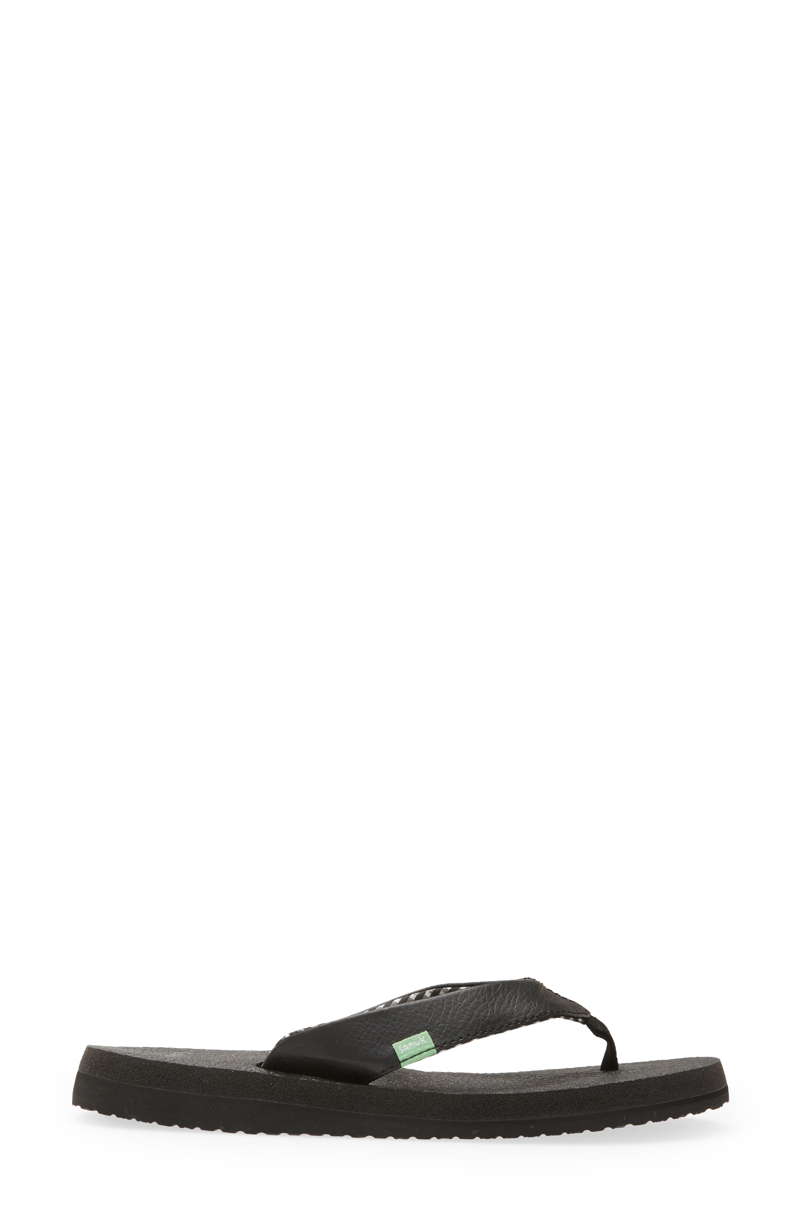 Sanuk 'Yoga Mat' Flip Flop, Alternate, color, 