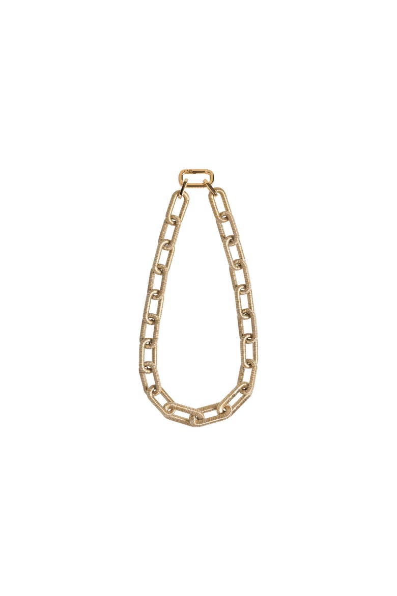 Catena Rectangular Necklace, Alternate, color, Gold Silver