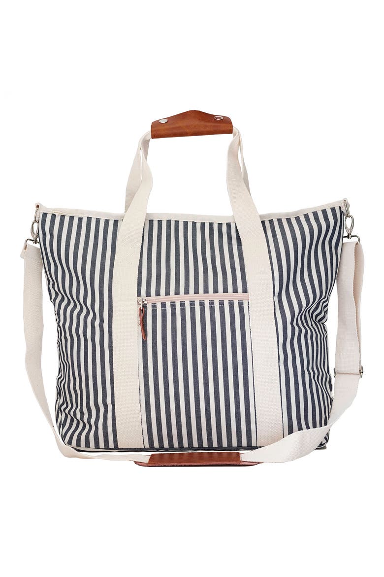 Cooler Tote, Alternate, color, LAURENS NAVY STRIPE