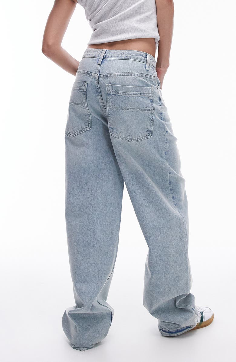 Topshop Baggy Jeans, Alternate, color, 
