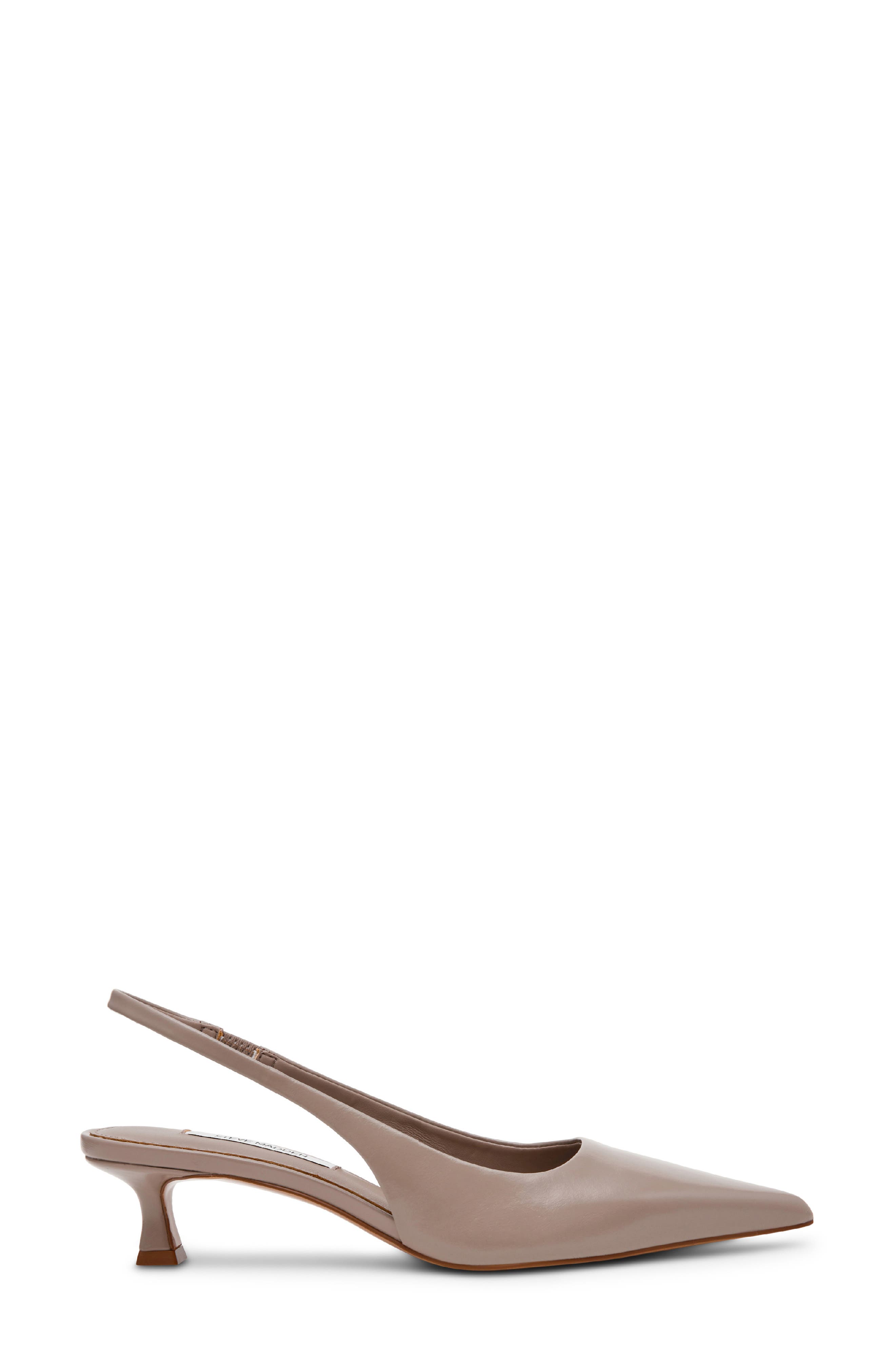 Kathy Slingback Pointed Toe Pump, Alternate, color, TAUPE LEATHER