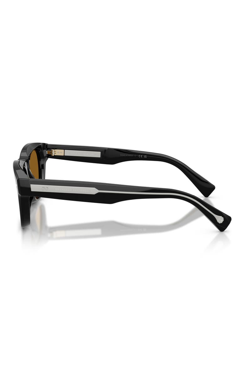 Stanley J 53mm Pillow Sunglasses, Alternate, color, TERRACOTTA