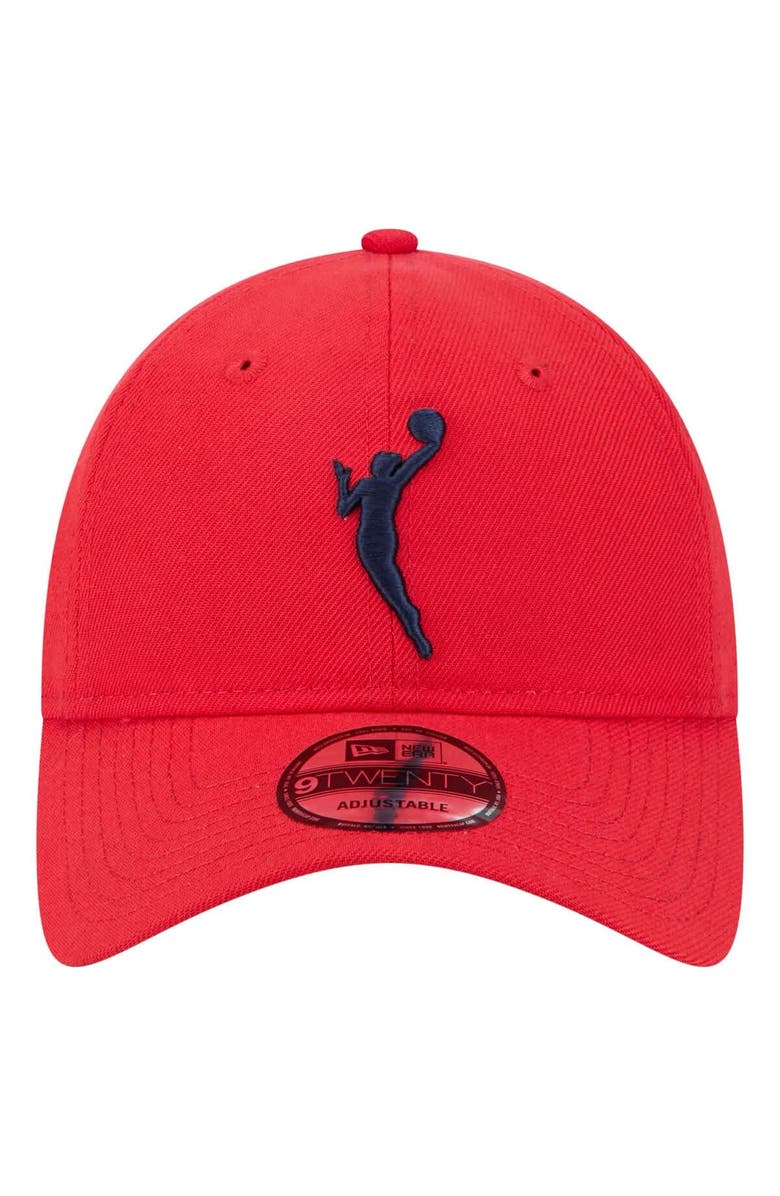 New Era Men's New Era Red Washington Mystics 9TWENTY Adjustable Hat, Alternate, color, 