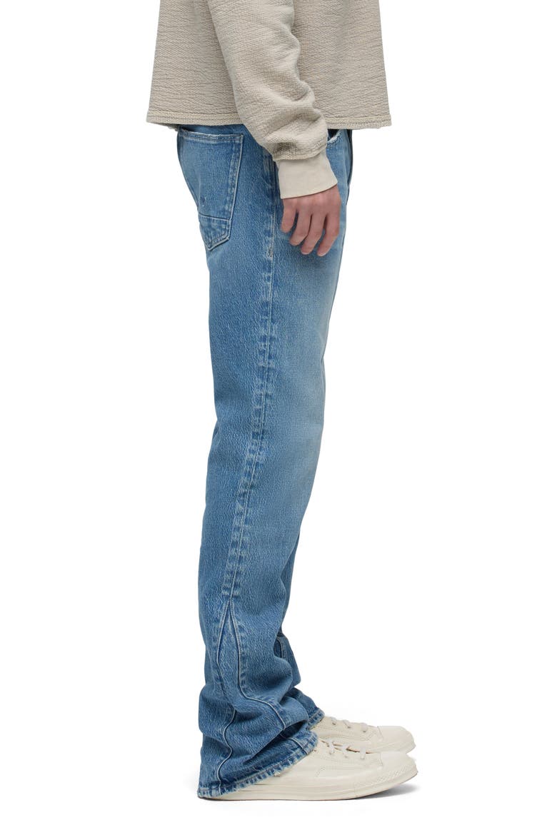 Walker Kick Flare Jeans, Alternate, color, DUST BLUE