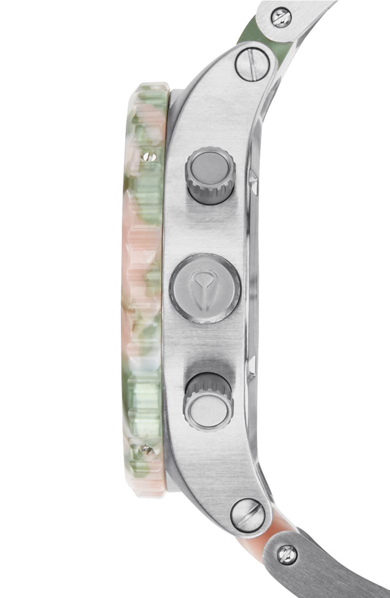 Nixon 'The 42-20 Chrono Watercolor' Bracelet Watch, 42mm, Alternate, color, 