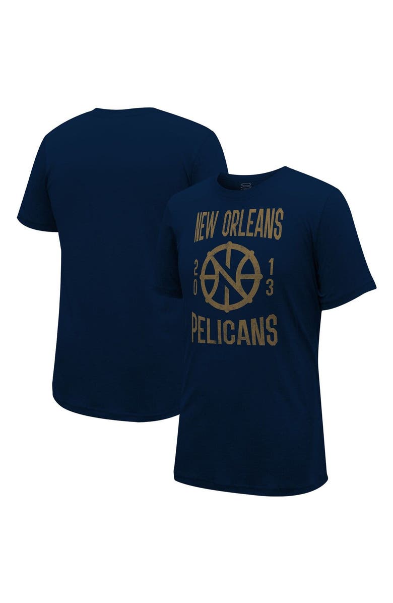 Stadium Essentials Unisex Stadium Essentials  Navy New Orleans Pelicans City Year T-Shirt, Main, color, Navy