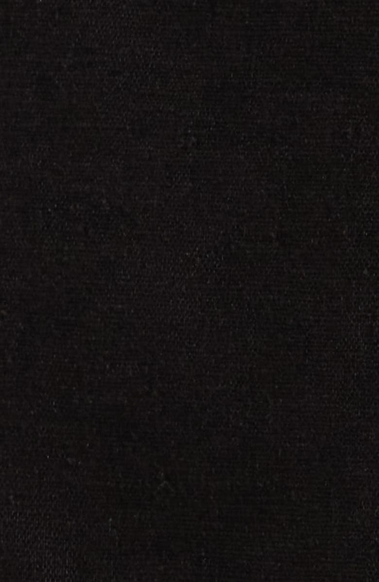 Universal Standard Coastal Linen Blend Blazer, Alternate, color, Black