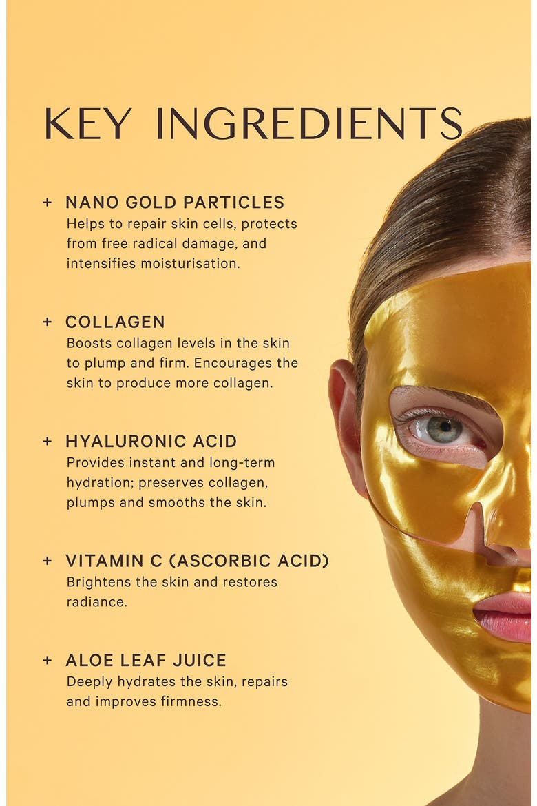 Hydra-Lift Golden Facial Treatment Mask, Alternate, color, NO COLOR