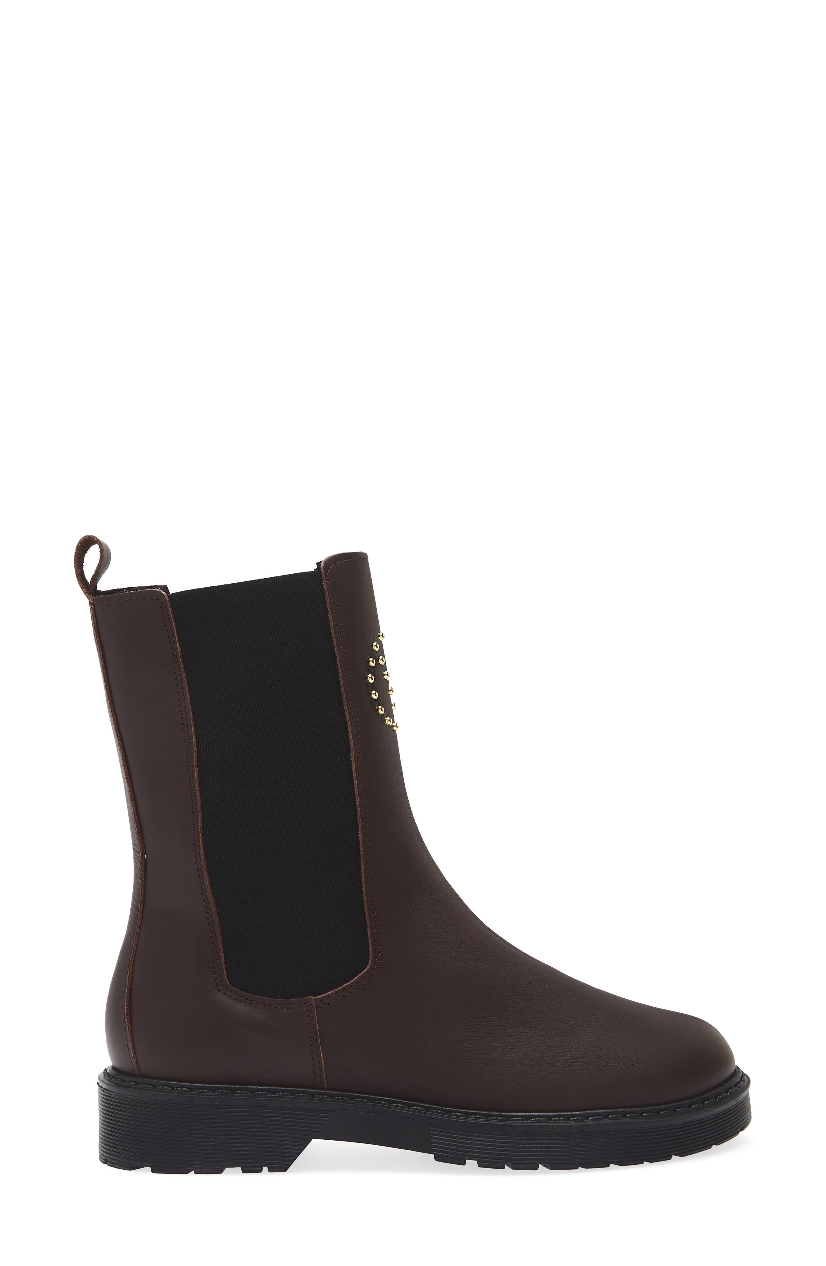 VALENTINO BY MARIO VALENTINO Senna Lug Sole Boot, Alternate, color, Brown