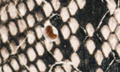 Dehanche Déhanche Mija Snakeskin Print Leather Belt In Multi