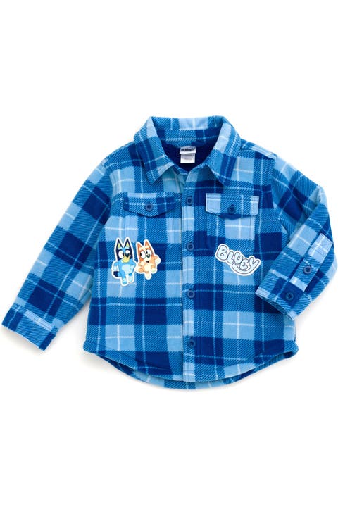 Button Front Shacket