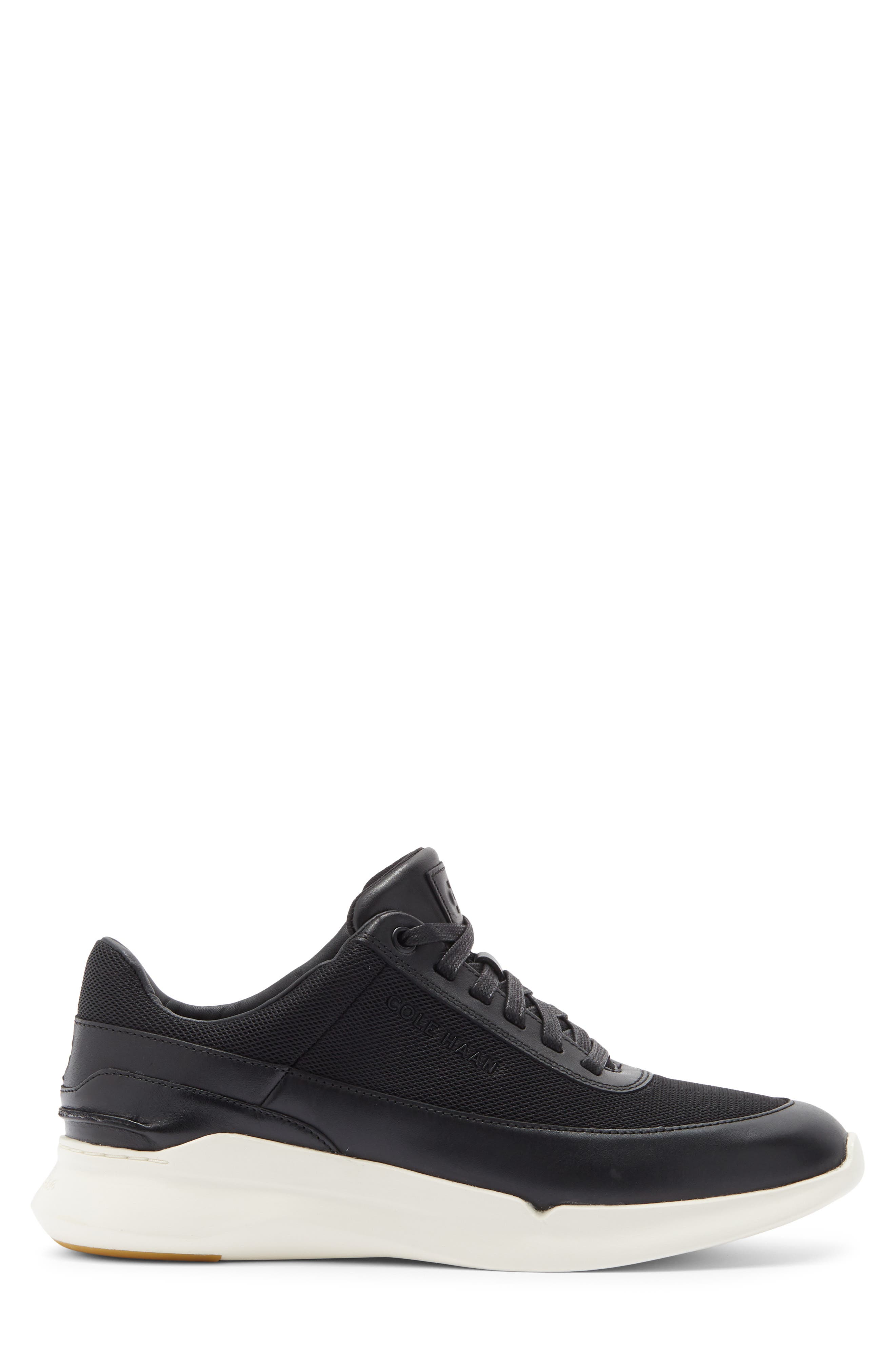 Cole Haan Grand Crosscourt Sneaker, Alternate, color, Black / Ivory