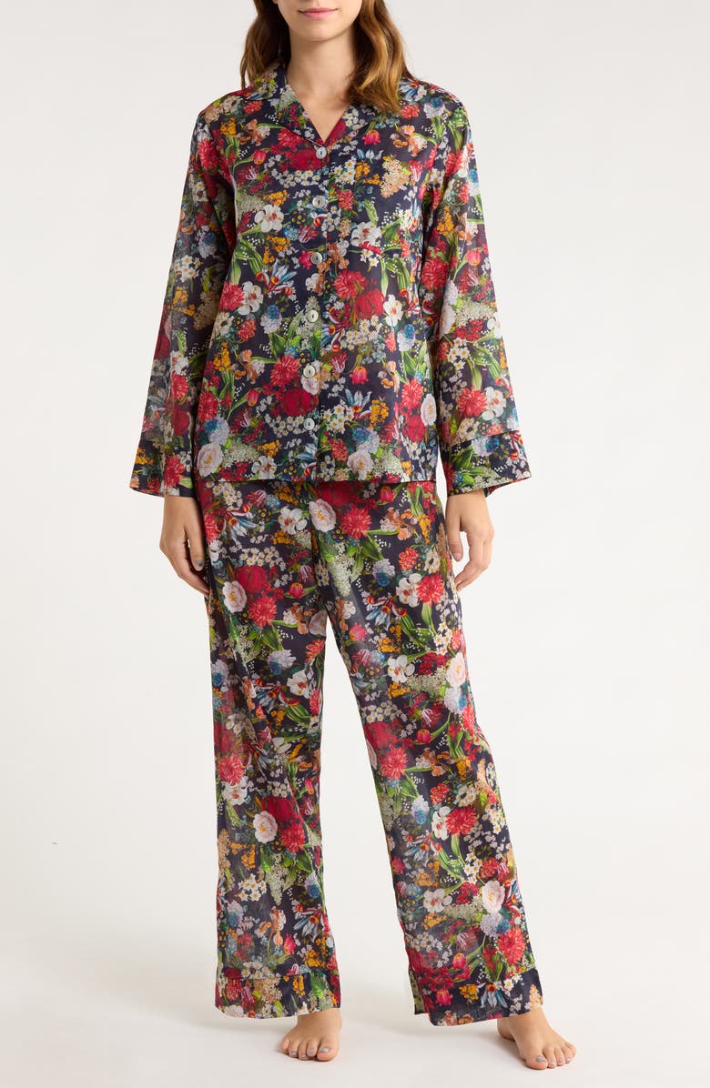 Papinelle Holly Cotton Voile Pajamas, Main, color,