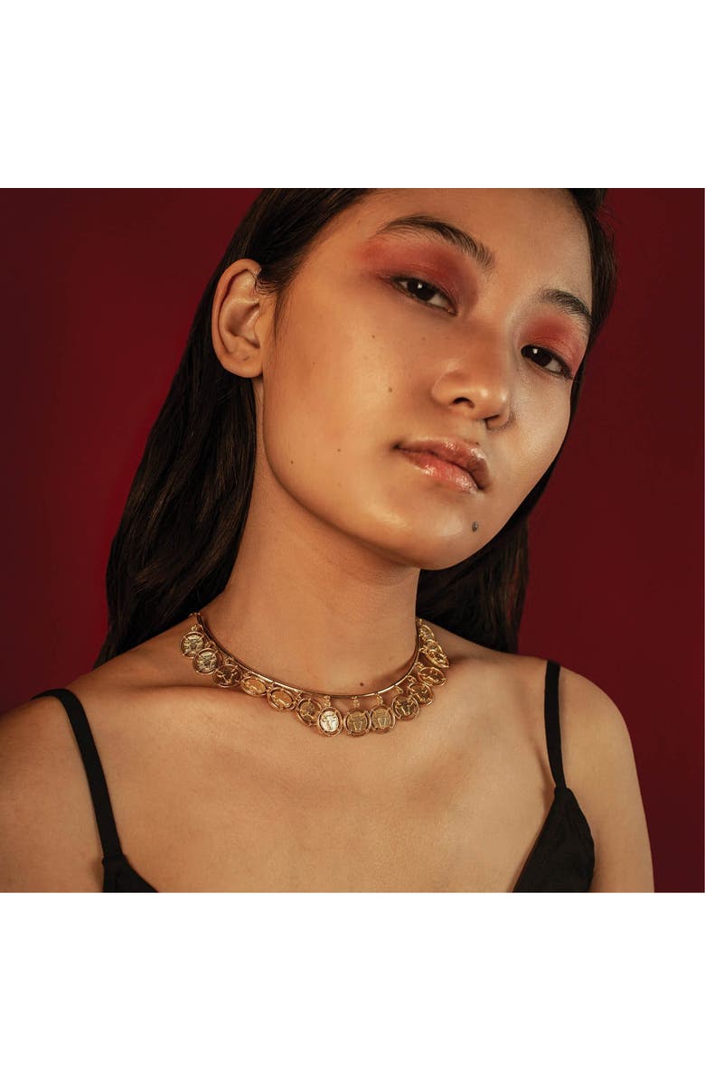 Dhwani Bansal INKA COLLAR, Alternate, color, Gold Plated